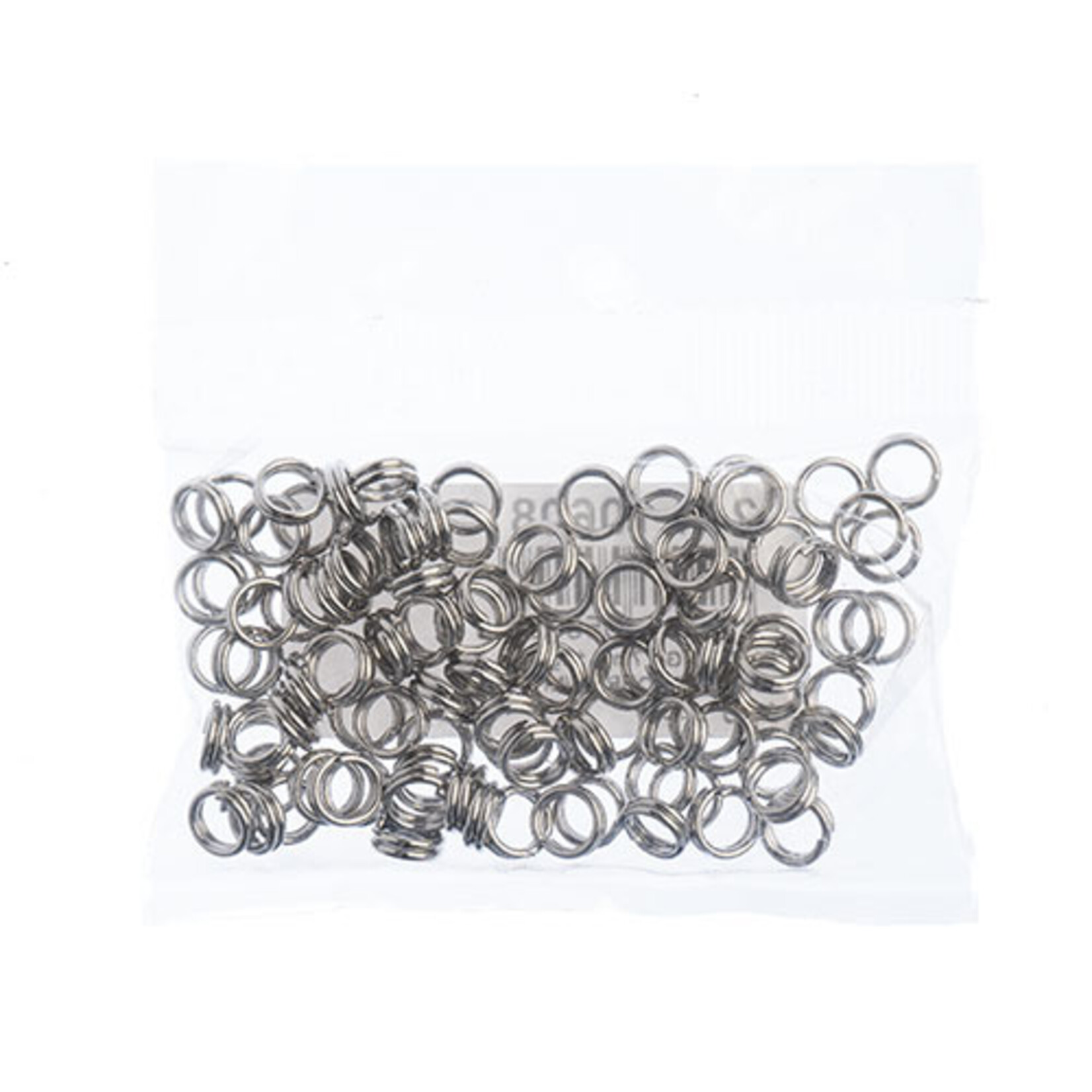 Split Rings 7mm 18ga Nickel 100pcs