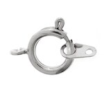 Spring Rings w/ Attachment Nickel 7mm (10pieces)