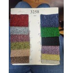 Shiny Boucle Black Lame Fabric - Silver (#2)