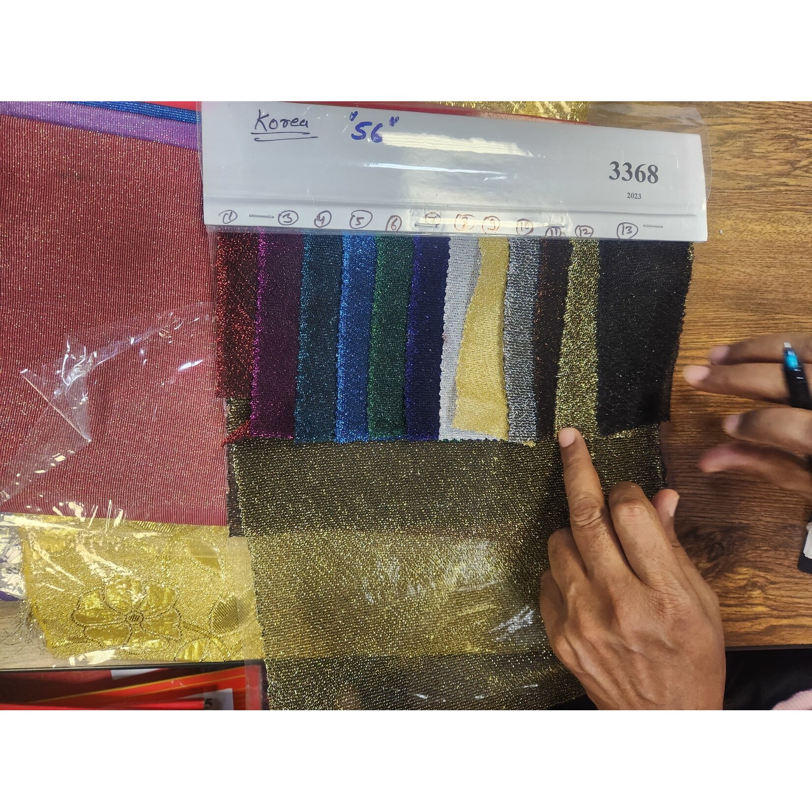 Shiny Metallic White Lurex Lame - Silver (#8)