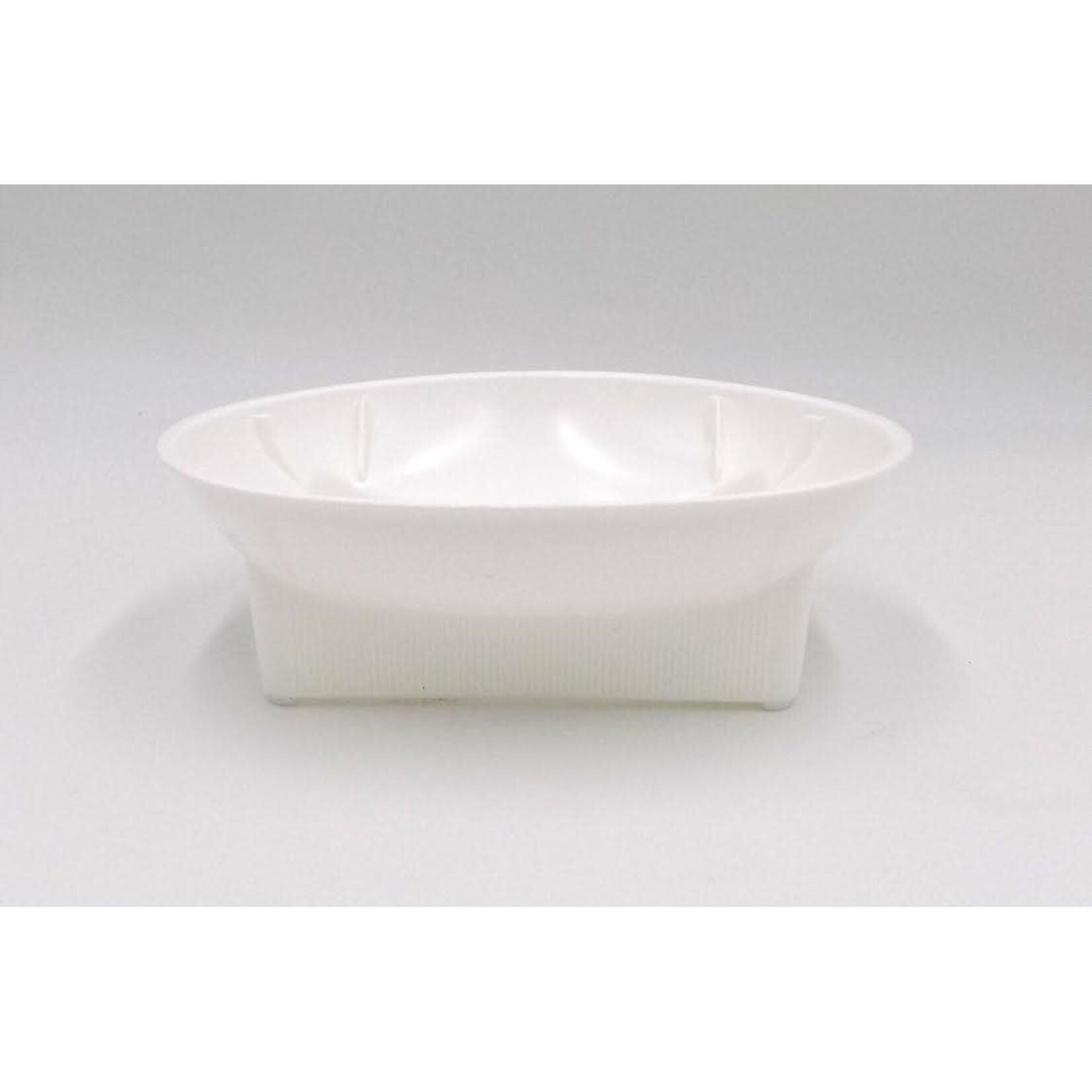 Basic Plastic Oasis Holder Round White