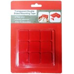 Transparent Double Sided Mounting Tape Squares