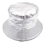 Metallic Bucket Hat - Silver