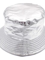 Metallic Bucket Hat - Silver