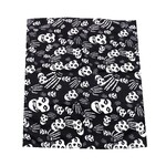 Bandana Patterned Skull With Hands