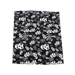 Bandana Patterned Skull With Hands