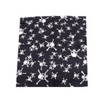 Bandana Patterned With Pirate Skull