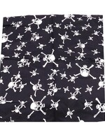 Bandana Patterned With Pirate Skull