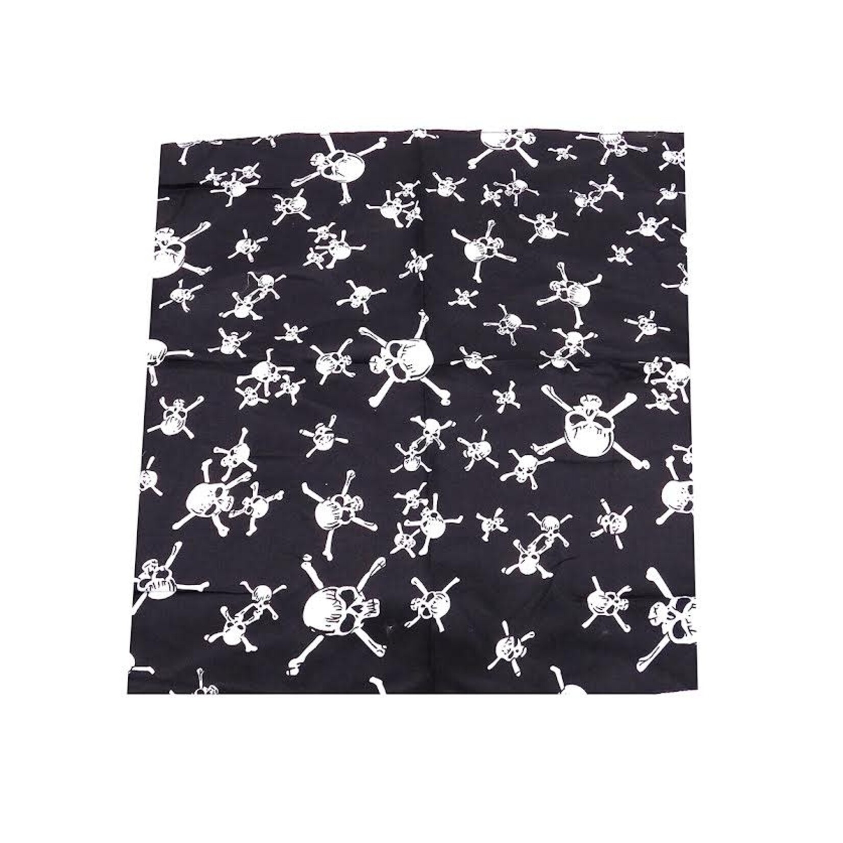 Bandana Patterned With Pirate Skull