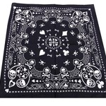 Bandana Patterned Skull with All Fours