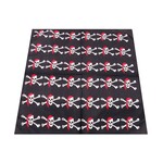 Bandana Patterned Tile Skull