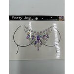 Decorative Body Rhinestone -Crystal AB & Purple