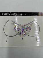 Decorative Body Rhinestone -Crystal AB & Purple