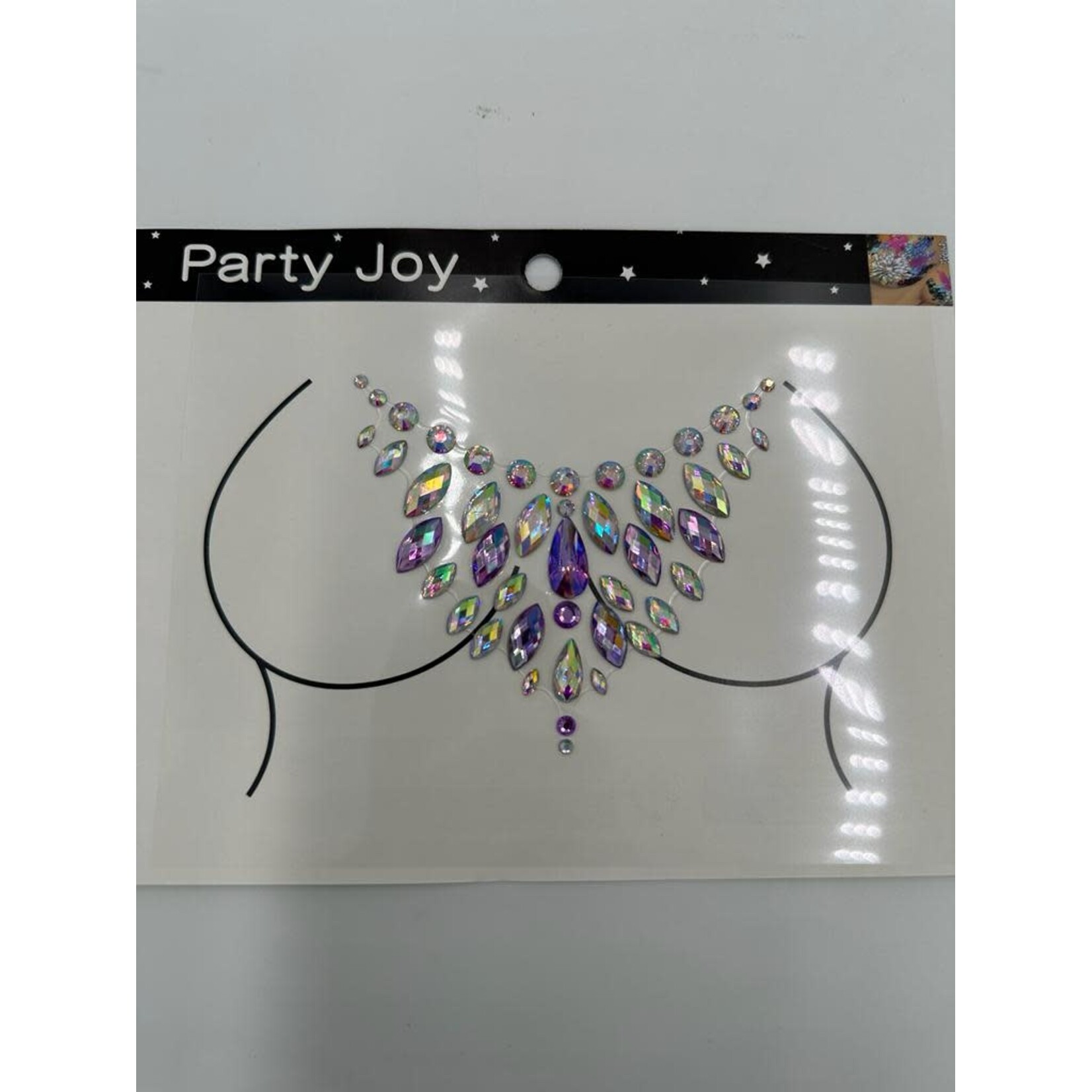 Decorative Body Rhinestone -Crystal AB & Purple