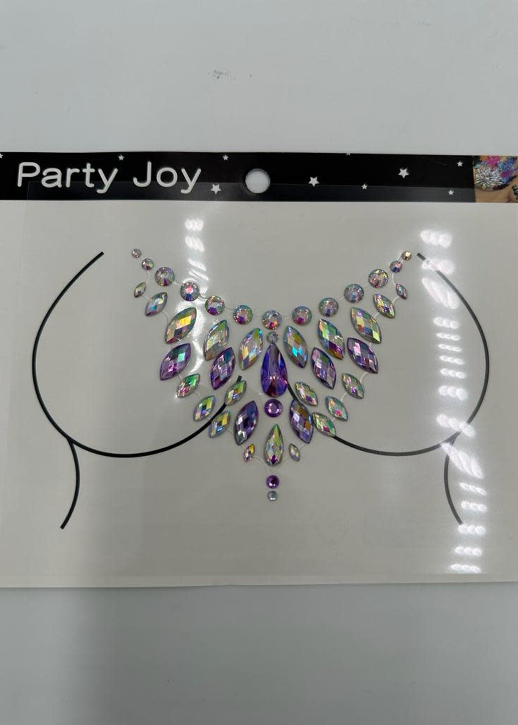 Decorative Body Rhinestone -Crystal AB & Purple