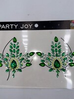Decorative Body Rhinestone - Emerald Green