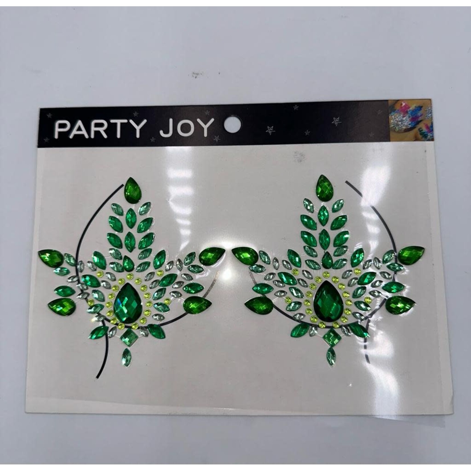 Decorative Body Rhinestone - Emerald Green