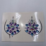 Decorative Body Rhinestone - Crystal AB, Purple & Blue