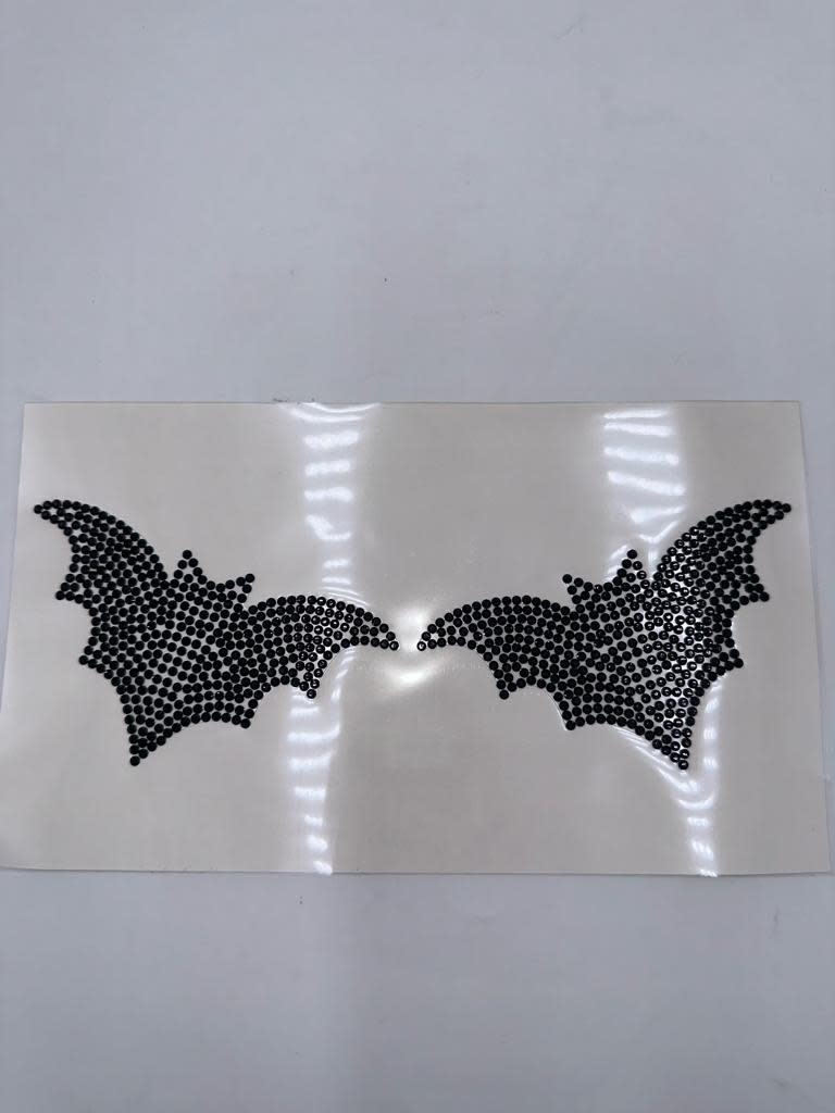 Decorative Body Rhinestone Batman - Black - Samaroo's Limited