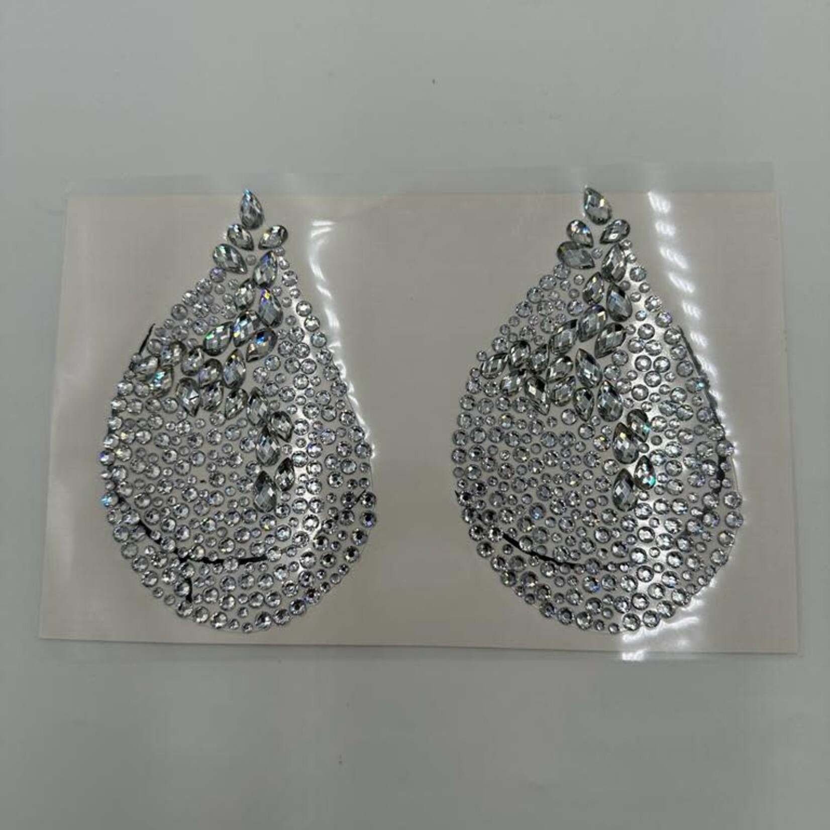 Decorative Body Rhinestone Drop - Crystal