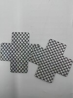 Holographic Pasties - Plus Sign