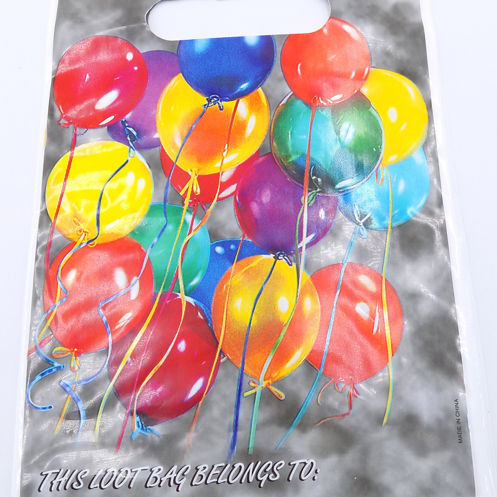 10 Party Loots Bag - Balloon Print