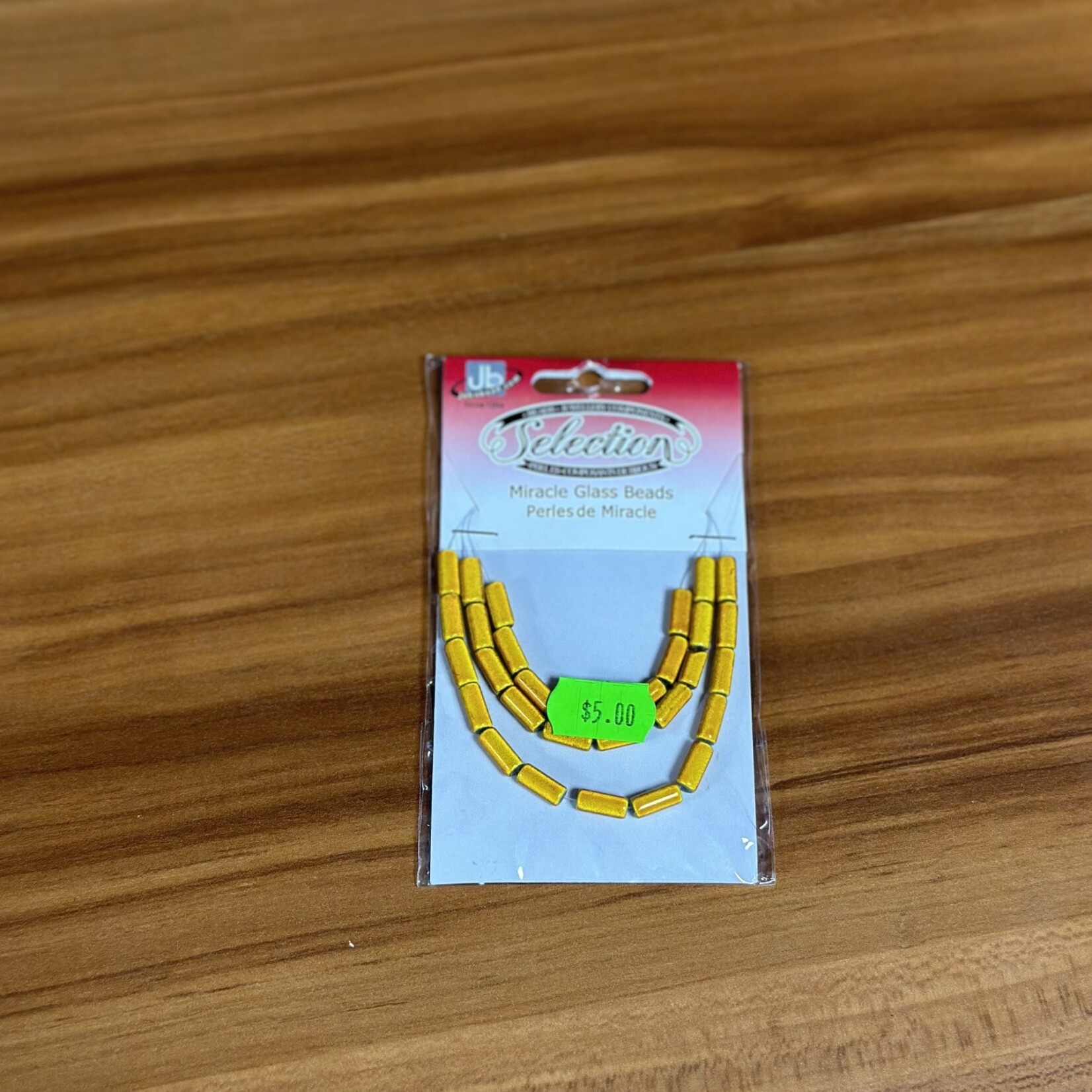 Miracle Glass Beads (1 card) 4x10mm