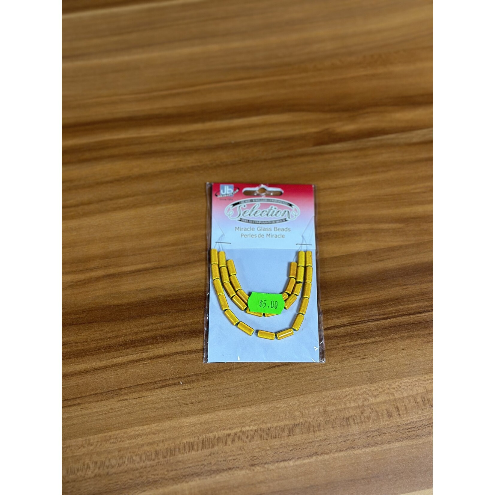 Miracle Glass Beads (1 card) 4x10mm