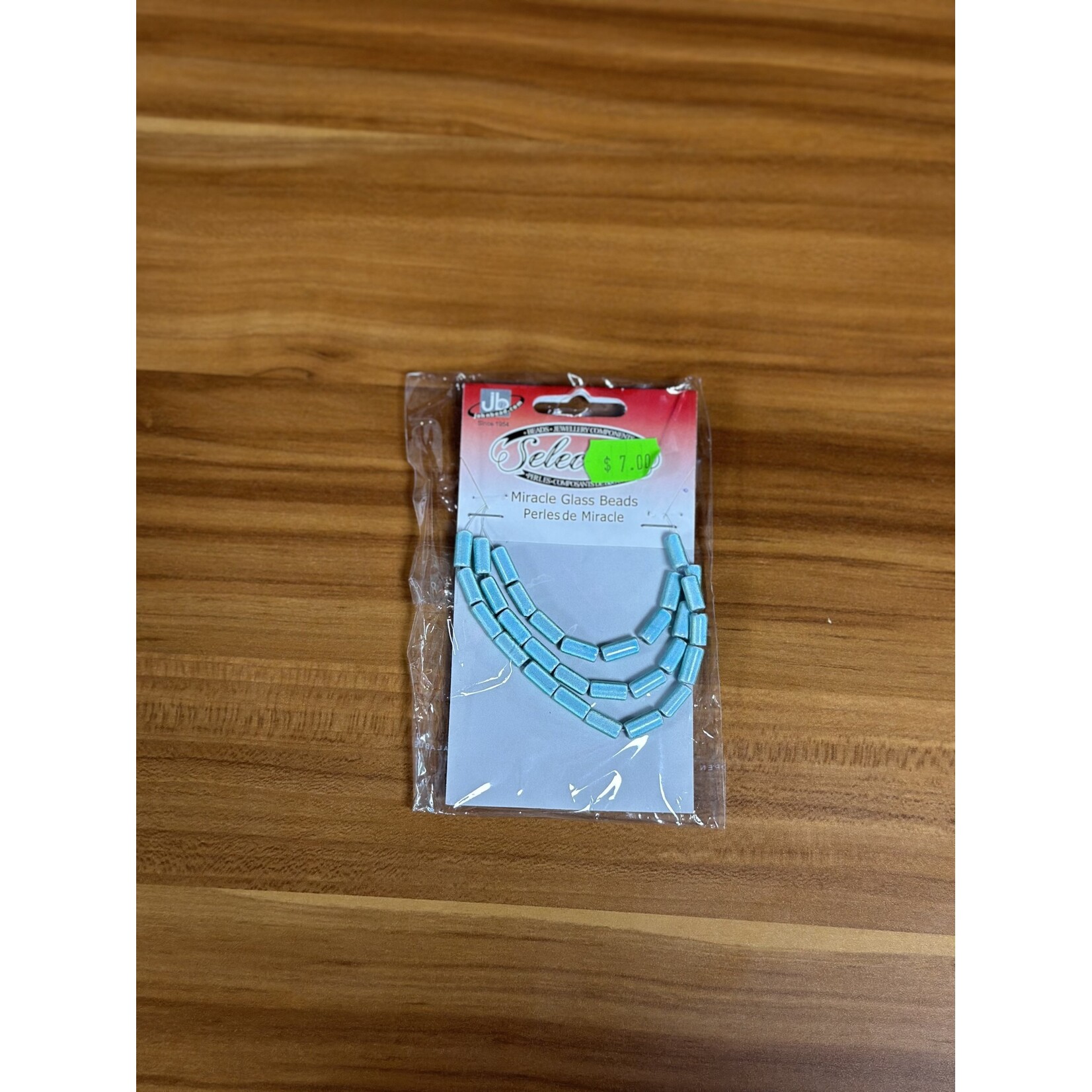 Miracle Glass Beads (1 card) 4x10mm