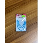 Glass Faceted Beads Card 4mm Bicone