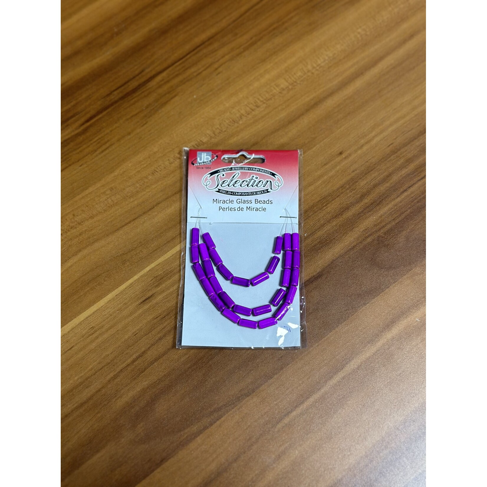 Miracle Glass Beads (1 card) 4x10mm