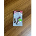 Cloisonne Beads  Pink 15X17mm Heart