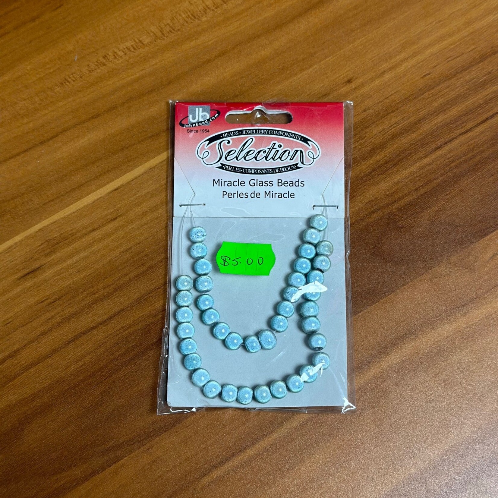 Miracle Glass Beads (1 card) 6mm