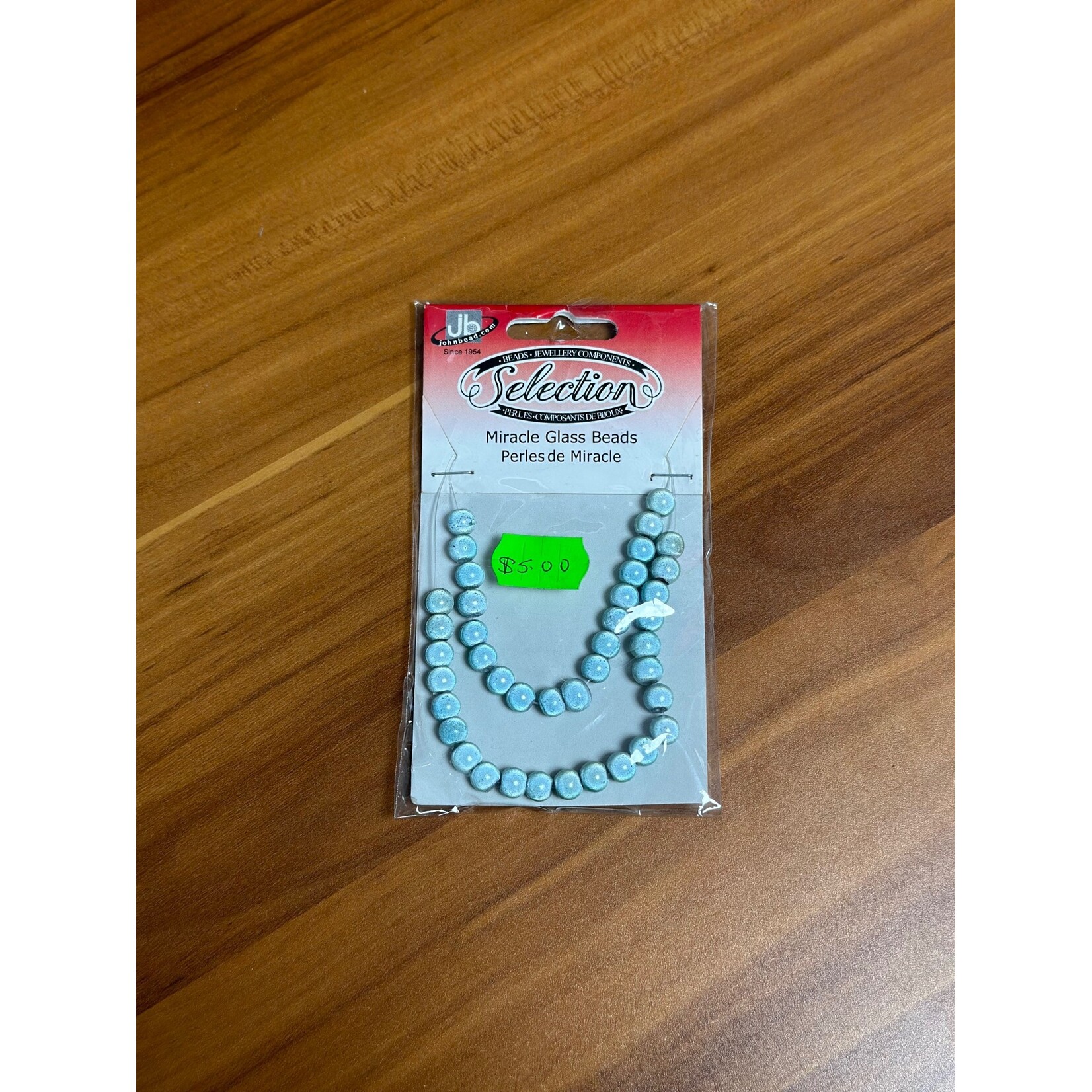 Miracle Glass Beads (1 card) 6mm