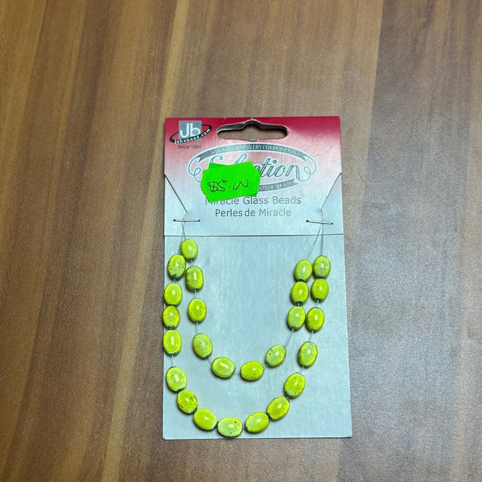 Miracle Glass Beads (1 card) 6x8mm