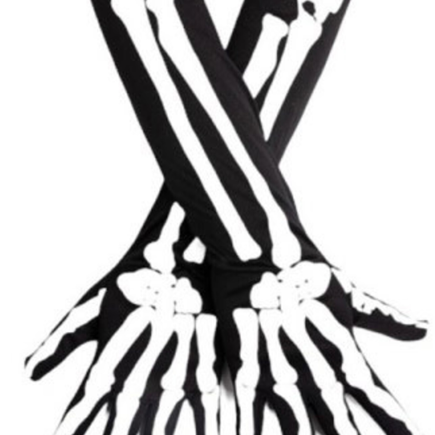 Skeleton Long Gloves