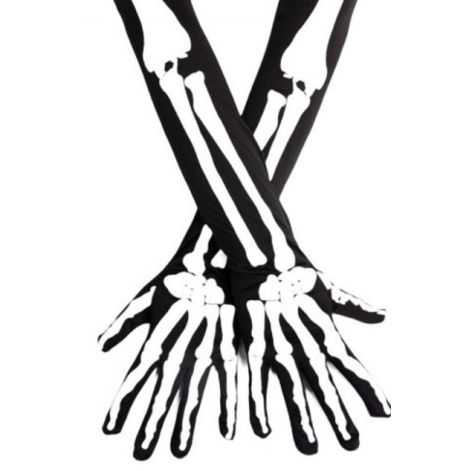 Skeleton Long Gloves