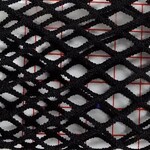 Diamond Fishnet Solid - Black