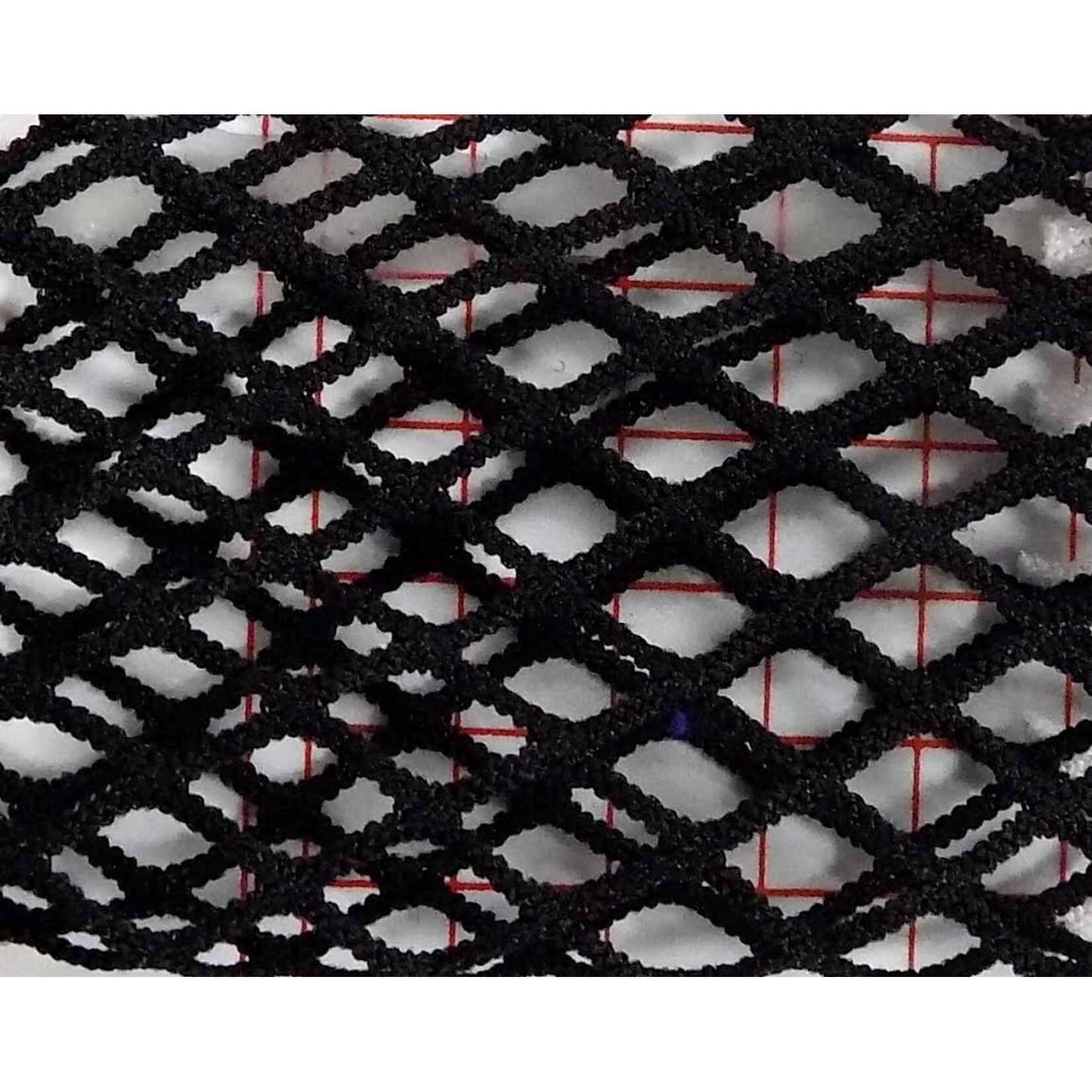 Diamond Fishnet Solid - Black