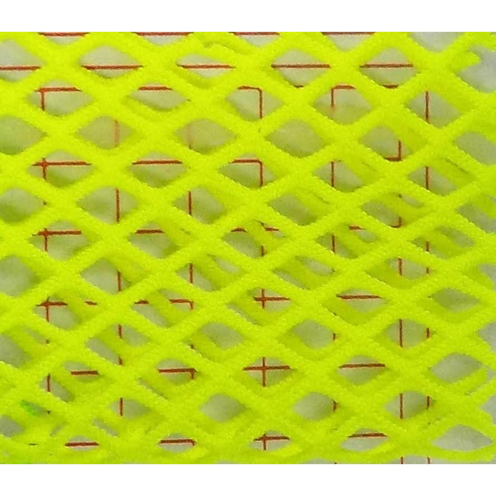 Diamond Fishnet Solid - Neon Yellow