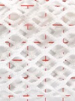 Diamond Fishnet Solid - White