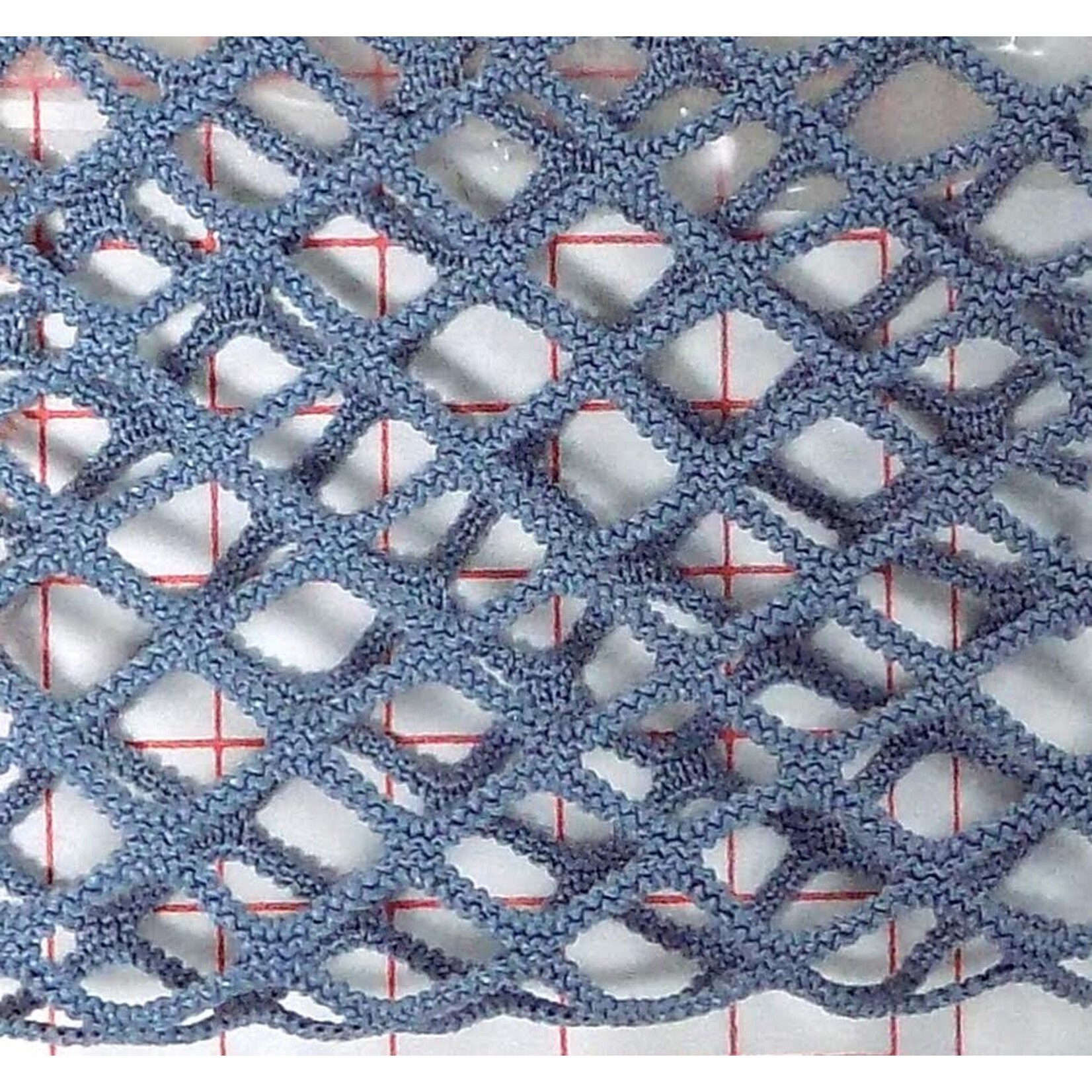 Diamond Fishnet Solid - Silver