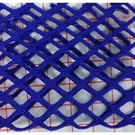 Diamond Fishnet Solid - Royal Blue