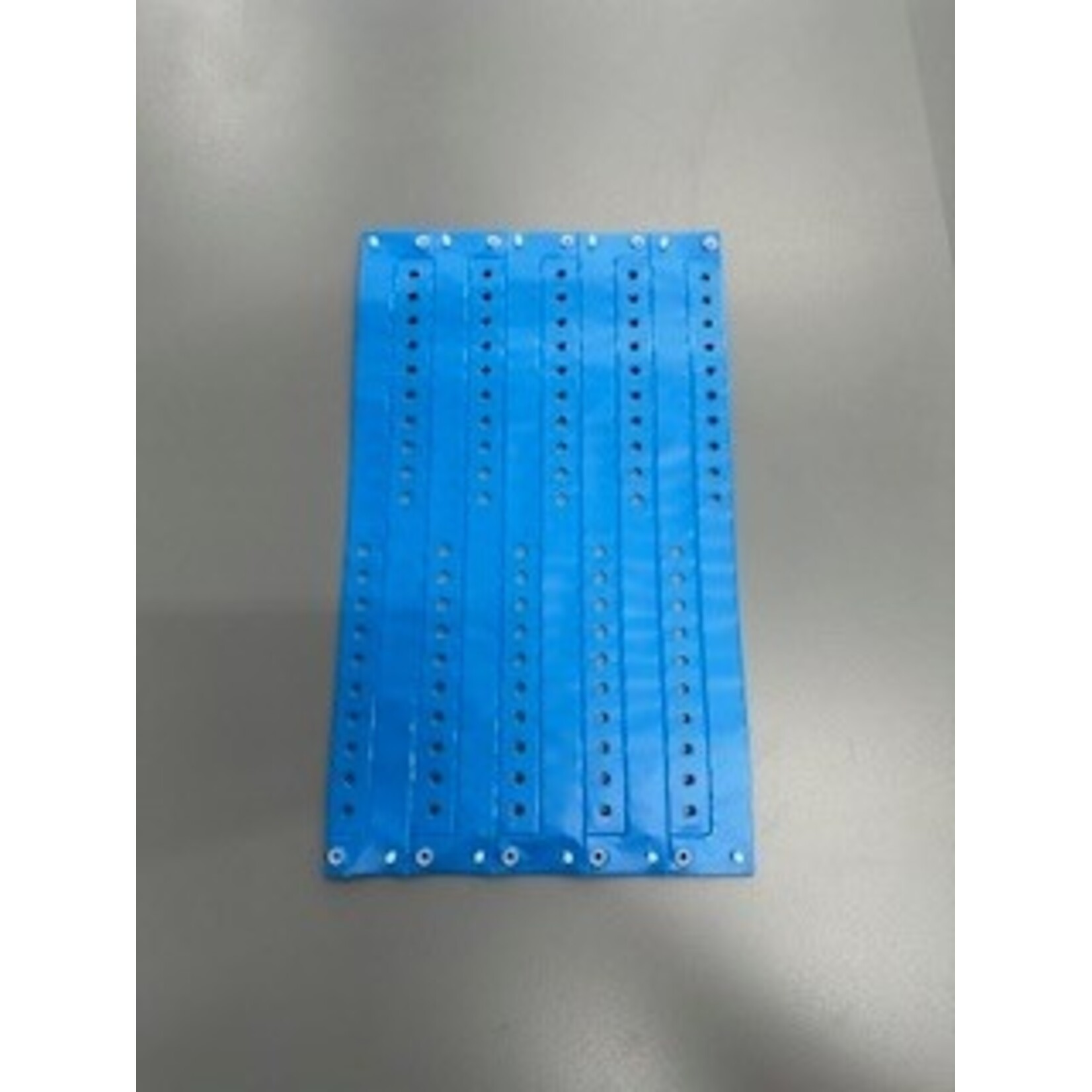 ID Wristbands Bands Plastic (Vinyl) 10 Inches  Blue
