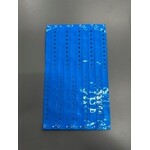 ID Wristbands Bands Plastic (Vinyl) 10 Inches  Neon Blue
