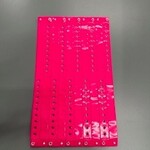 ID Wristbands Bands Plastic (Vinyl) 10 Inches  Neon Pink