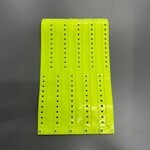 ID Wristbands Bands Plastic (Vinyl) 10 Inches  Neon Yellow