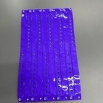 ID Wristbands Bands Plastic (Vinyl) 10 Inches  Purple