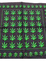 Bandana Patterned Small Ganja Leaf