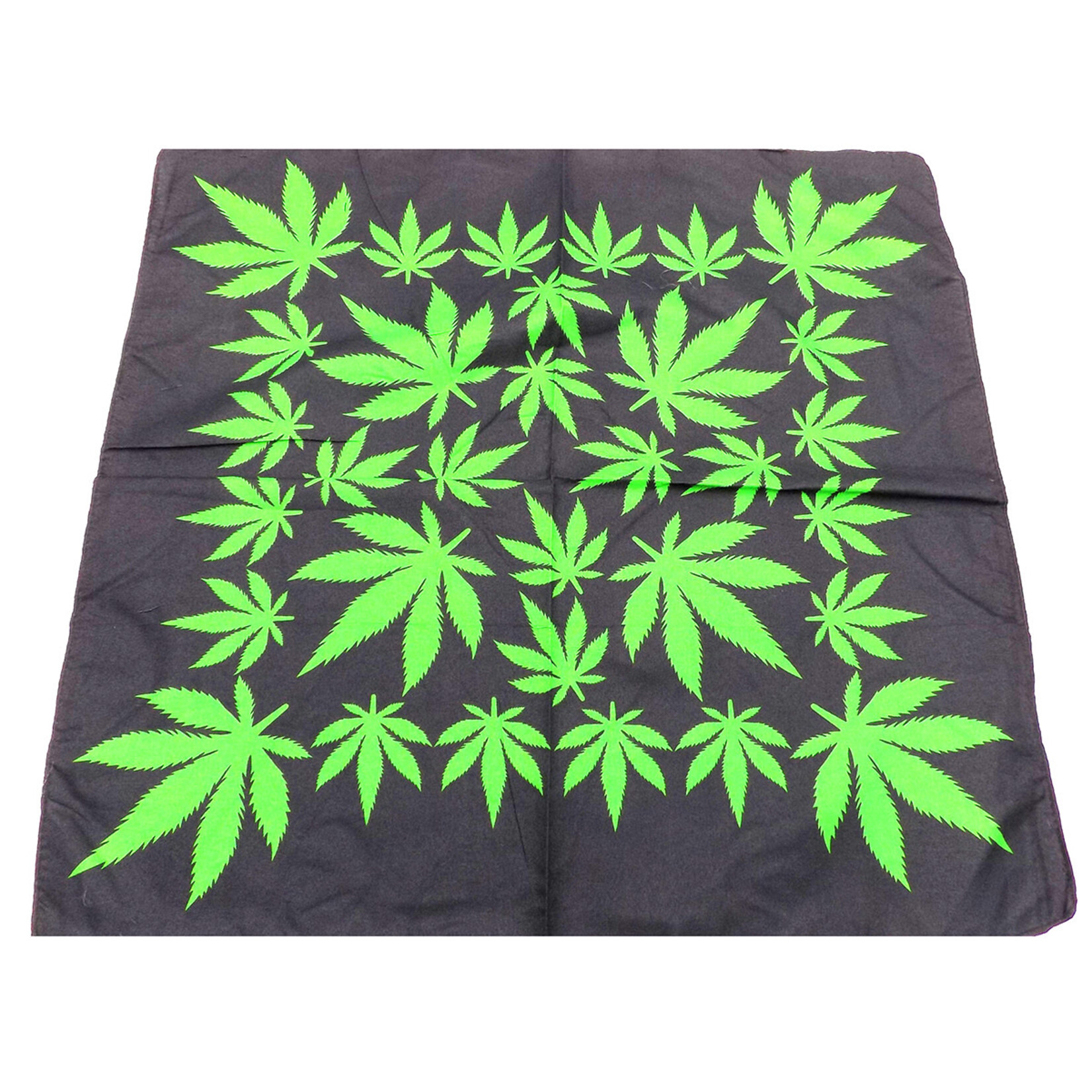 Bandana Patterned Big Ganja Leaf